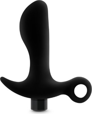 Черный анальный вибратор Silicone Vibrating Prostate Massager 01 - 10,8 см. Длина: 10.8 см. Диаметр: 3.2 см. Черный анальный вибратор Silicone Vibrating Prostate Massager 01. 10 режимов вибрации. Перезаряжаемый. Рабочая длина - 8,3 см. Страна: Китай. Материал: силикон. Батарейки: встроенный аккумулятор.