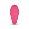 Розовый интерактивный вибромассажёр для ношения Ivy - 12,5 см.