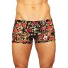 Мужские трусы-боксеры из сетки с яркими розами Rose Boxer