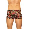 Мужские трусы-боксеры из сетки с яркими розами Rose Boxer