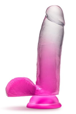 Розовый фаллоимитатор Sugar Magnolia - 17,1 см. Длина: 17.1 см. Диаметр: 4.4 см. Розовый фаллоимитатор Sugar Magnolia. Реалистичные формы, гибкий ствол, аккуратная мошонка, присоска в основании. Рабочая длина - 13,3 см. Страна: Китай. Материал: поливинилхлорид (ПВХ, PVC).