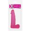 Розовый фаллоимитатор средних размеров XSKIN 6 PVC DONG - 15 см.  Цена 1 594 руб. - Розовый фаллоимитатор средних размеров XSKIN 6 PVC DONG - 15 см.