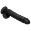 Черный фаллоимитатор-гигант на присоске Long Logan 10’’ Dildo with Balls - 27,4 см. - Черный фаллоимитатор-гигант на присоске Long Logan 10’’ Dildo with Balls - 27,4 см.