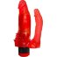 Красный анально-вагинальный вибратор №11 - 15,5 см.  Цена 2 259 руб. - Красный анально-вагинальный вибратор №11 - 15,5 см.