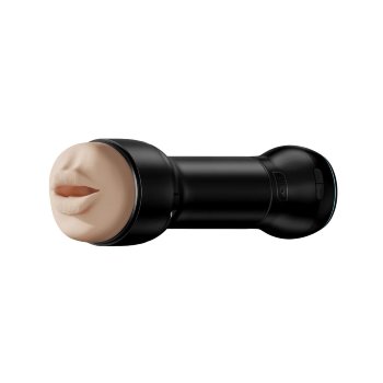 Набор PowerBlow Feel Stroker Mouth: мастурбатор-ротик и интерактивная насадка