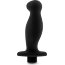 Черный анальный вибромассажёр Silicone Vibrating Prostate Massager 02 - 10,8 см. - Черный анальный вибромассажёр Silicone Vibrating Prostate Massager 02 - 10,8 см.