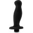 Черный анальный вибромассажёр Silicone Vibrating Prostate Massager 02 - 10,8 см. - Черный анальный вибромассажёр Silicone Vibrating Prostate Massager 02 - 10,8 см.