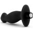 Черный анальный вибромассажёр Silicone Vibrating Prostate Massager 02 - 10,8 см. - Черный анальный вибромассажёр Silicone Vibrating Prostate Massager 02 - 10,8 см.