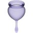 Набор фиолетовых менструальных чаш Feel good Menstrual Cup  Цена 2 071 руб. - Набор фиолетовых менструальных чаш Feel good Menstrual Cup