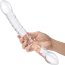 Двусторонний стеклянный фаллоимитатор 12’’ Girthy Double Trouble Glass Dildo - 30 см. - Двусторонний стеклянный фаллоимитатор 12’’ Girthy Double Trouble Glass Dildo - 30 см.