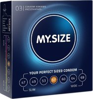 Презервативы MY.SIZE размер 57 - 3 шт.