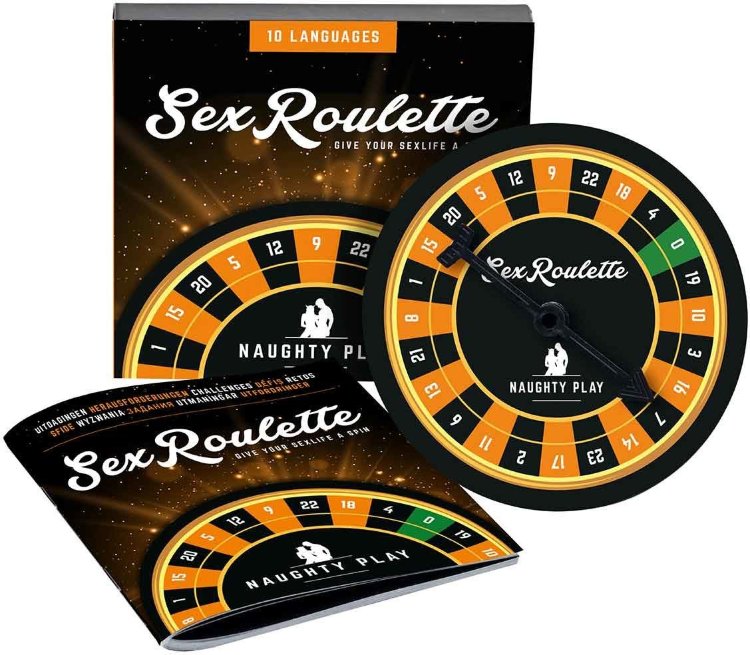 Настольная игра-рулетка Sex Roulette Naughty Play