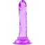 Фиолетовый анальный фаллоимитатор на присоске - 12 см.  Цена 455 руб. - Фиолетовый анальный фаллоимитатор на присоске - 12 см.