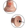 Телесный вибратор-реалистик 8 Vibrating Silicone Dual Density Cock - 22 см.
