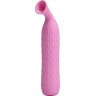 Розовый вакуумный стимулятор клитора Quentin