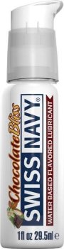 Лубрикант с ароматом шоколада Swiss Navy Chocolate Bliss Lube - 29,5 мл.