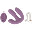 Фиолетовый тройной вибратор MIREVA RC Triple Hands-Free Vibrator  Цена 12 269 руб. - Фиолетовый тройной вибратор MIREVA RC Triple Hands-Free Vibrator