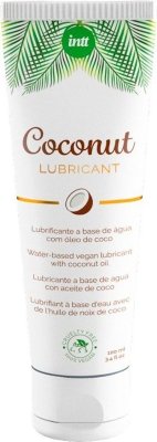 Веганская смазка на водной основе Coconut Lubricant - 100 мл.  Цена 2 258 руб. Встречайте кокосовое блаженство в новом лубриканте Intt Coconut! Веганская смазка на водной основе со вкусом кокоса и свойствами масла бабассу. Он совместим с презервативами и может использоваться ежедневно, а также с секс-игрушками. Нанесите необходимое количество на любую часть тела, чтобы улучшить скольжение и увлажнение. вода, сорбитол, глицерин, гидроксиэтилцеллюлоза, бензоат натрия, парфюмерная композиция (ароматизатор), масло Cocos Nucifera (кокосовое), сахарин натрия. Страна: Португалия. Объем: 100 мл.