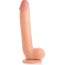 Телесный фаллоимитатор-гигант на присоске Long Logan 10’’ Dildo with Balls - 27,4 см. - Телесный фаллоимитатор-гигант на присоске Long Logan 10’’ Dildo with Balls - 27,4 см.