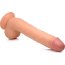 Телесный фаллоимитатор-гигант на присоске Long Logan 10’’ Dildo with Balls - 27,4 см. - Телесный фаллоимитатор-гигант на присоске Long Logan 10’’ Dildo with Balls - 27,4 см.