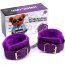 Фиолетовые наручники с меховой подкладкой  Цена 1 022 руб. - Фиолетовые наручники с меховой подкладкой