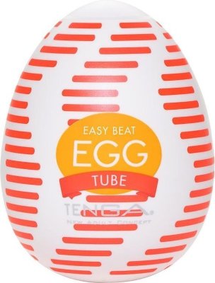 Мастурбатор-яйцо TUBE  Цена 1 100 руб. Длина: 6.1 см. Яркая и ребристая стимуляция с TENGA! Доставьте себе феноменальные, ни с чем несравнимые, ощущения с Tenga Egg! Это яичко с секретом. Снимите пленку с помощью отрывного лепестка и откройте яйцо. Внутри вы найдете упаковку с лубрикантом и супермягкую, сверхэластичную секс-игрушку. Нанесите лубрикант внутрь силиконового яичка. Оденьте и наслаждайтесь! Эти яички прекрасно растягиваются в длину и принимают форму любого пениса. Совершайте рукой знакомые движения, получая дополнительное фантастическое удовольствие! Двойное кольцо на входе обеспечивает приятное проникновение и тесное облегание. Натяжение и внутренняя фактура позволяют Tenga Egg ласкать одновременно ствол и головку, а потом довести вас до самого глубокого и насыщенного оргазма. Tenga Egg также предлагает восхитительный бонус. Яичко можно вывернуть, одеть на ладонь и ласкать любые чувственные зоны мягким, нежным рельефом - вашей девушке тоже понравится. Страна: Япония. Материал: термопластичный эластомер (TPE).