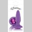 Фиолетовая анальная пробка с фиолетовым кристаллом Glams Purple Gem - 10,4 см.  Цена 3 288 руб. - Фиолетовая анальная пробка с фиолетовым кристаллом Glams Purple Gem - 10,4 см.