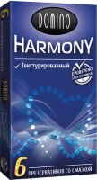 Текстурированные презервативы Domino Harmony - 6 шт.