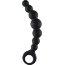 Чёрная упругая анальная цепочка Flexible Wand - 18 см.  Цена 1 397 руб. - Чёрная упругая анальная цепочка Flexible Wand - 18 см.