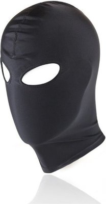 Черный текстильный шлем с прорезью для глаз  Цена 1 023 руб. Текстильный шлем с прорезью для глаз. Страна: Китай. Материал: поливинилхлорид (ПВХ, PVC).