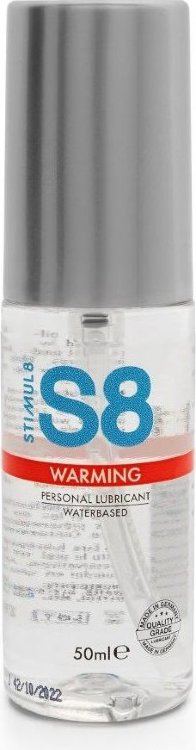 Cогревающий лубрикант на водной основе Stimul8 Warming Lube - 50 мл.