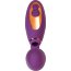 Фиолетовый вибромассажер с клиторальной стимуляцией Megam  Цена 6 425 руб. - Фиолетовый вибромассажер с клиторальной стимуляцией Megam