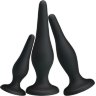 Набор из 3 силиконовых анальных пробок для начинающих Mini Anal Kit