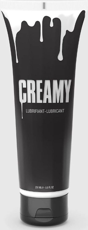 Смазка на водной основе Creamy с консистенцией спермы - 250 мл.
