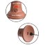 Карамельный вибратор-реалистик 8 Vibrating Silicone Dual Density Cock - 22 см. - Карамельный вибратор-реалистик 8 Vibrating Silicone Dual Density Cock - 22 см.