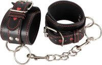 Наручники с фиксацией цепочкой на двух карабинах