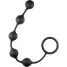 Чёрная анальная цепочка Classic Anal Beads - 31,5 см.