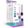 Вагинальный тренажер со сменными шариками Leset