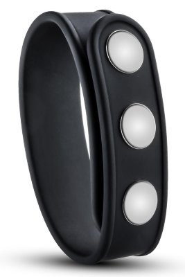 Черное эрекционное кольцо на кнопках  Цена 1 971 руб. Длина: 22.5 см. Черное эрекционное кольцо на кнопках. Три размера благодаря регулировке кнопками. Страна: Китай. Материал: силикон.