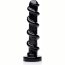 Черный стимулятор с винтовой конструкцией Mighty Screw - 24,1 см. - Черный стимулятор с винтовой конструкцией Mighty Screw - 24,1 см.