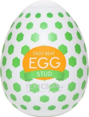 Мастурбатор-яйцо STUD  Цена 1 151 руб. Длина: 6.1 см. Выраженная стимуляция! Точечная структура этого яйца - позволит испытать одно из самых ярких удовольствий. Доставьте себе феноменальные, ни с чем несравнимые, ощущения с Tenga Egg! Это яичко с секретом. Снимите пленку с помощью отрывного лепестка и откройте яйцо. Внутри вы найдете упаковку с лубрикантом и супермягкую, сверхэластичную секс-игрушку. Нанесите лубрикант внутрь силиконового яичка. Оденьте и наслаждайтесь! Эти яички прекрасно растягиваются в длину и принимают форму любого пениса. Совершайте рукой знакомые движения, получая дополнительное фантастическое удовольствие! Двойное кольцо на входе обеспечивает приятное проникновение и тесное облегание. Натяжение и внутренняя фактура позволяют Tenga Egg ласкать одновременно ствол и головку, а потом довести вас до самого глубокого и насыщенного оргазма. Tenga Egg также предлагает восхитительный бонус. Яичко можно вывернуть, одеть на ладонь и ласкать любые чувственные зоны мягким, нежным рельефом - вашей девушке тоже понравится. Страна: Япония. Материал: термопластичный эластомер (TPE).