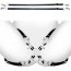 Ремни с зажимами для половых губ Spread Labia Spreader Straps with Clamps - Ремни с зажимами для половых губ Spread Labia Spreader Straps with Clamps
