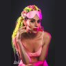 Розовая маска Shy