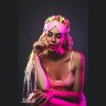 Розовая маска Shy