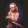 Розовая маска Shy