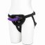 Фиолетовый поясной фаллоимитатор Strap on Harness 5in Dildo Set - 12,25 см.  Цена 8 402 руб. - Фиолетовый поясной фаллоимитатор Strap on Harness 5in Dildo Set - 12,25 см.