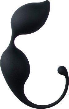 Черные вагинальные шарики Jiggle Mouse