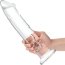 Большой стеклянный стимулятор 12’’ Glass Dildo With Veins Flat Base - 28 см. - Большой стеклянный стимулятор 12’’ Glass Dildo With Veins Flat Base - 28 см.