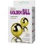 Золотистые шарики с вибрацией Goden Balls  Цена 1 561 руб. - Золотистые шарики с вибрацией Goden Balls