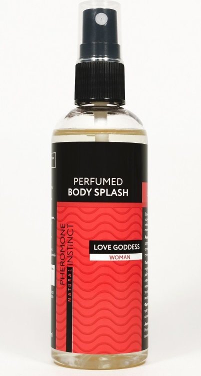 Парфюмированный спрей с феромонами Love Goddess - 100 мл.